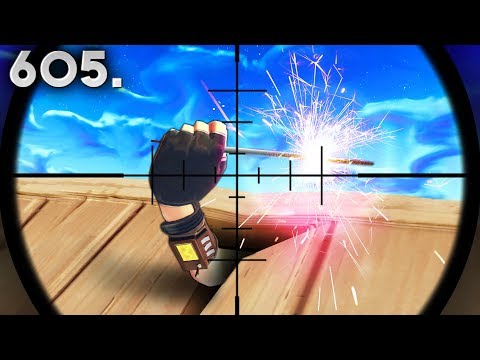 0.001% ONCE IN A *LIFETIME* SHOT.. Fortnite Funny WTF Fails and Daily Best Moments Ep.605