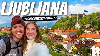 LJUBLJANA SLOVENIA: Europe's PRETTIEST Capital?? 🇸🇮 [Ljubljana Things To Do]