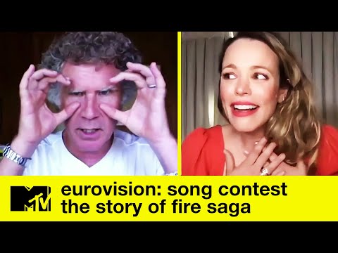 Rachel McAdams & Will Ferrell's Funniest Set Memories From EUROVISION: SONG CONTEST | MTV Movies