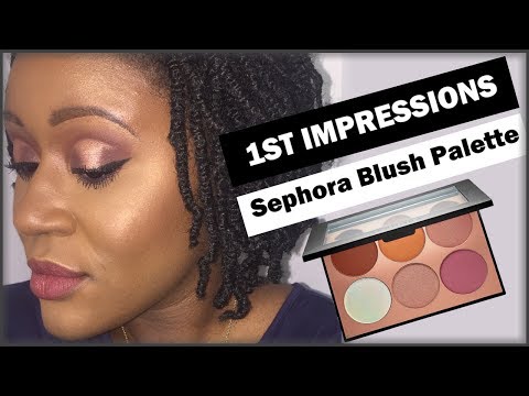 Sephora Spiced Market Palette...WOC Friendly?? | 1st Impressions | Ashley Crutchfield Video