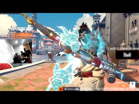 HYDRON WIDOW AND HANZO GAMEPLAY - POTG! [ OVERWATCH 2 TOP 500 SEASON 4 ]