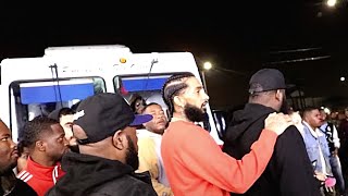 Nipsey Hussle a man of the community 🤠