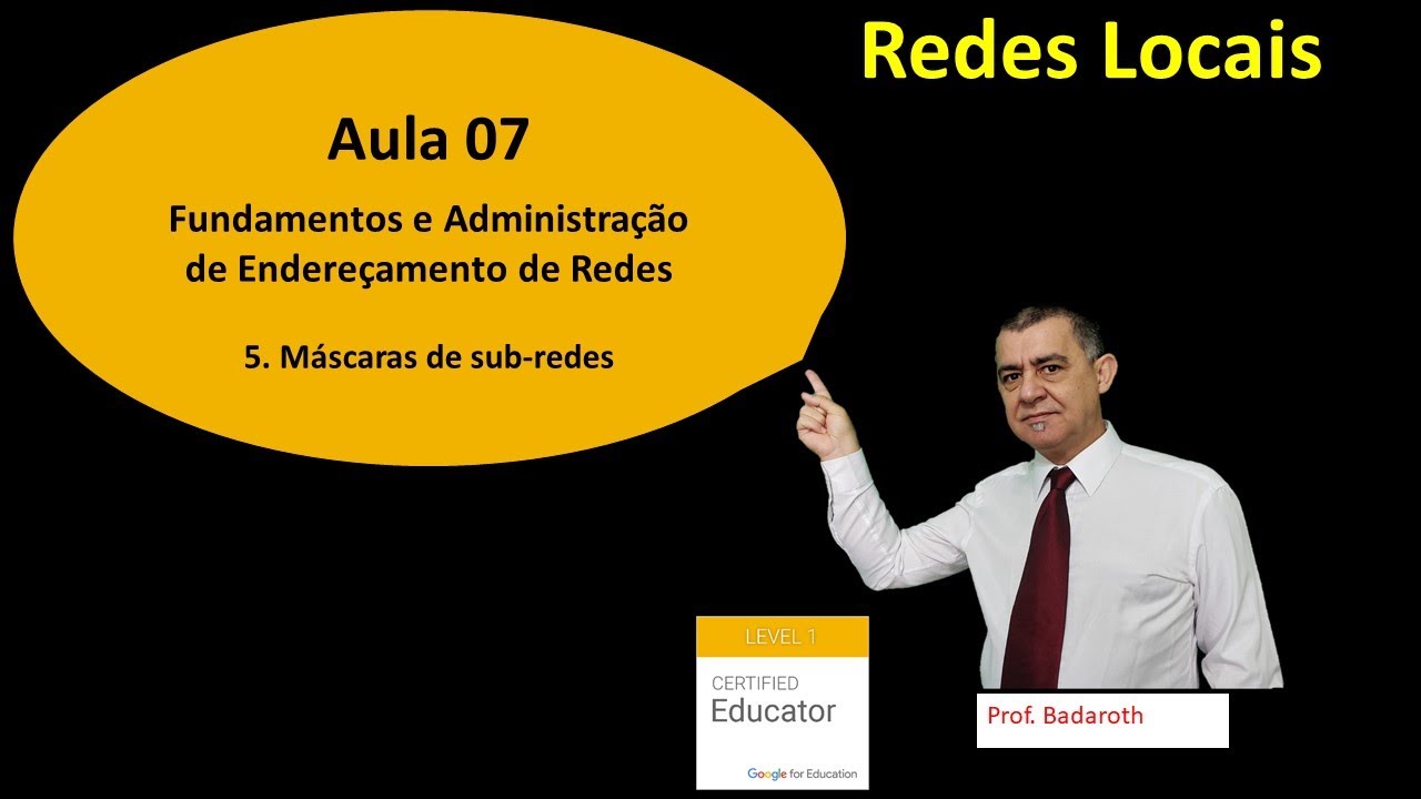 Fundamentos e Administração de Endereçamento de Redes: Máscaras de sub-redes