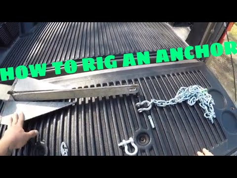 HOW TO RIG AN ANCHOR FOR YOUR BOAT