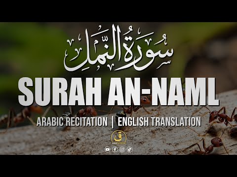 SURAH AN-NAML Full (Chapter 27) - The Ants - Ahmad Al-Shalabi - Sahih International