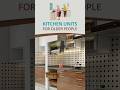 Modern Kitchen Design For Older People! #tips  #trending #viral #shorts
