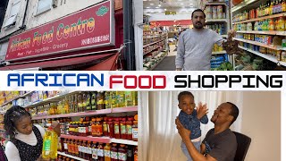 AFRICAN FOOD GROCERY  shopping in the UK and prices | FAMILY time | We