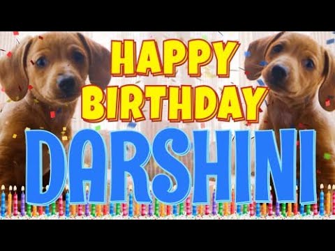 Happy Birthday Darshini! ( Funny Talking Dogs ) What Is Free On My Birthday