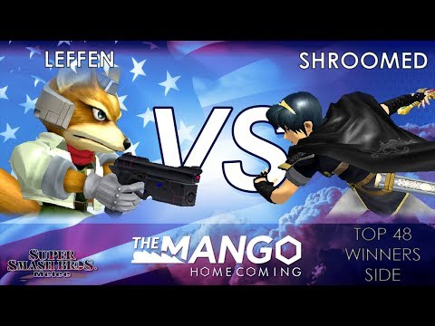 Mango Homecoming - TSM | Leffen (Fox) VS Shroomed (Marth/Sheik) - SSBM - Top 48 - Winners Side
