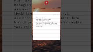 Download lagu Hai... Aku Rindu #shorts #quotes mp3