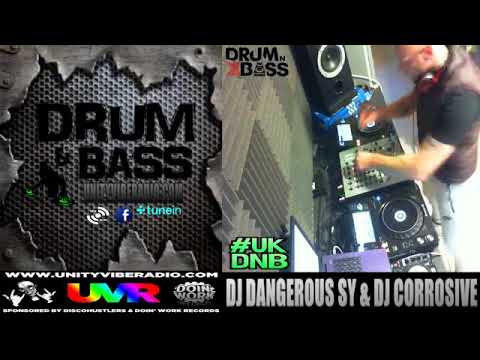 DJ DANGEROUS SY & DJ CORROSIVE & MC SNIPER ON UNITYVIBERADIO.COM