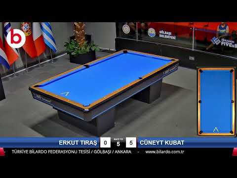 ERKUT TIRAŞ & CÜNEYT KUBAT Bilardo Maçı - 