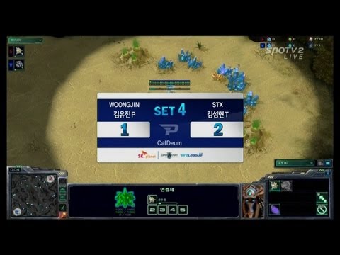 SPL [12.25] sOs(Woongjin) vs Last(STX) 4SET / CalDeum  - Starcraft 2