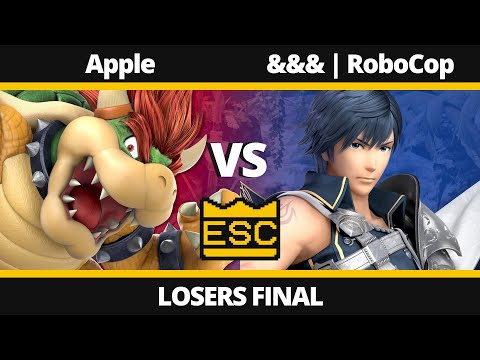 ESC 78 - Losers Final - Apple (Bowser) Vs. &&& | RoboCop (Chrom) - SSBU Tournament