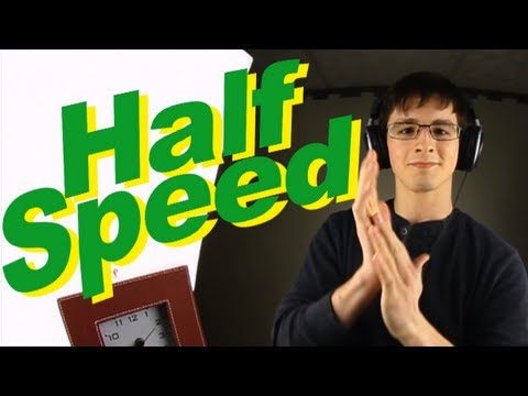 Half Speed WORLD'S FASTEST CLAPPER (802 claps in 1 minute)