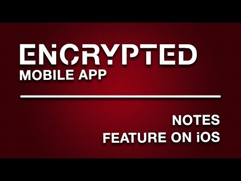 Secure Swiss Data Encrypted Notes on iOS