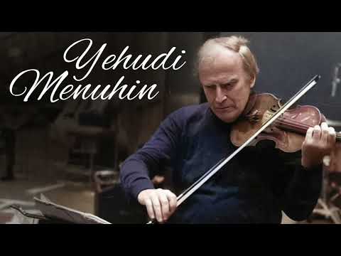 Yehudi Menuhin performs Bach: Sonata For Violin in C Major and Partita For Violin In E Major