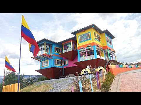 Casa alreves en Tinjaca (Boyacá)