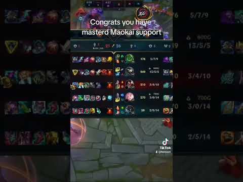 How to play Maokai support as Master player #leagueoflegends #leaguefunny #league #gaming #riot