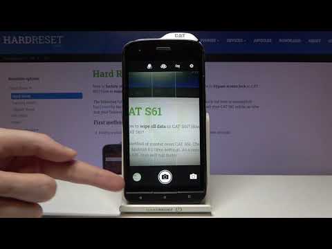 How to Turn On Camera Gridlines on CAT S61 - Enable CAT Smartphone Camera Helping Grid