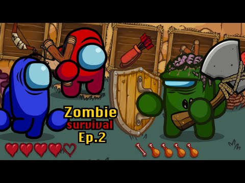 Among Us Zombie 🛠 Survival Mode Ep 2 - Animation