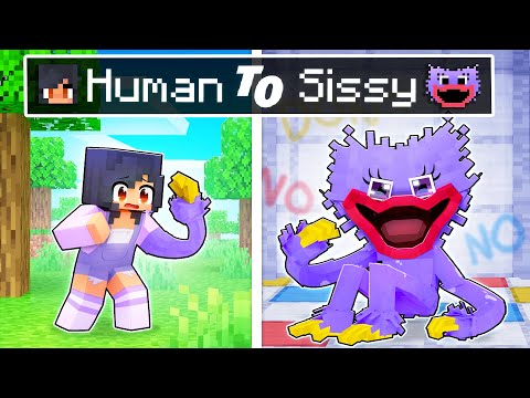 Aphmau - From HUMAN To SISSY Story In Minecraft!