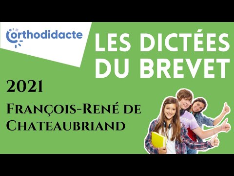 Dictée du brevet 2021, en ligne, avec corrigé automatique
