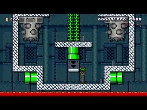 Kamek's Slaughter Castle by Mathelete - Super Mario Maker 2 - No Commentary 1ca