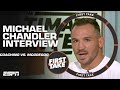 Michael Chandler interview on coaching against Conor McGregor on The Ultimate Fighter | First Take