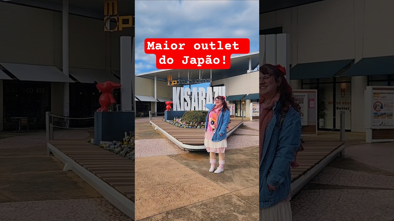 Mitsui Outlet Park Kisarazu, o maior outlet do Japão. #outlet #outletjapan #outletjapão