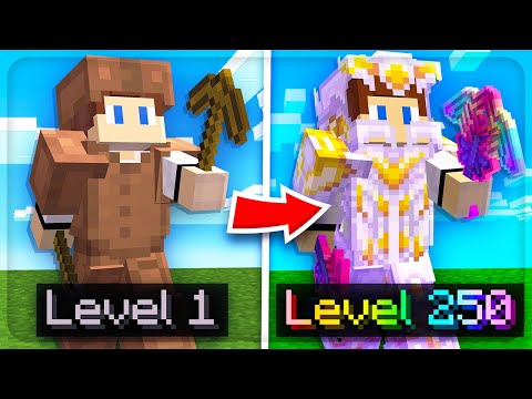 Insane Hack to Level Up Fast on Skyblock!