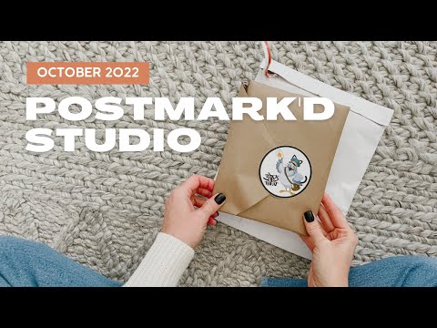 Postmark'd Studio Unboxing October 2022