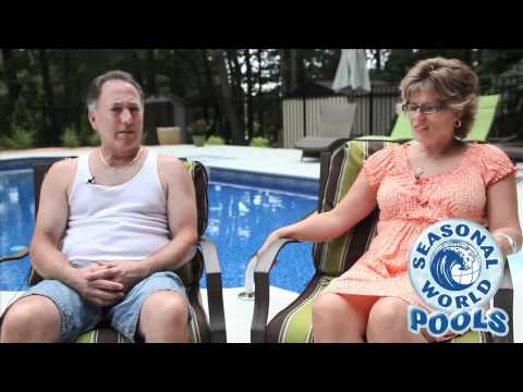 Seasonal World customer self-cleaning pool testimonial