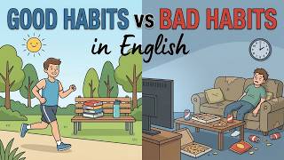 Talking About Good Habits & Bad Habits in English | Easy English Podcast