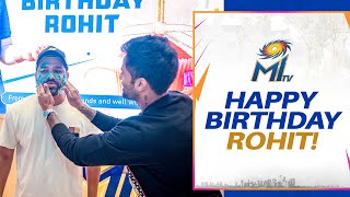 Rohits birthday celebrations  Mumbai Indians