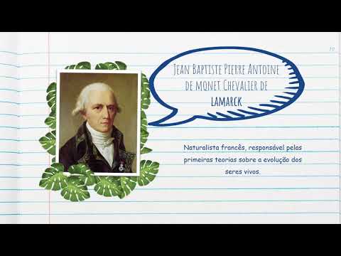 Teorias da evolução: Darwin e Lamarck.
