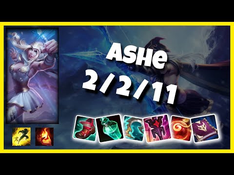 Ashe 11.1 Gameplay Challenger Replay S11 Support (2/2/11) - TURKISH