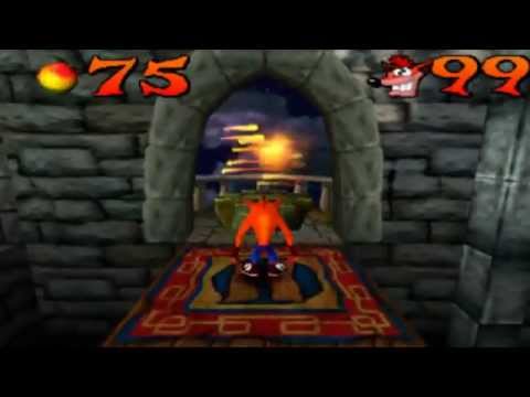 Let's Play Crash Bandicoot 100% Pt. 40: The Great Hall [1/2]
