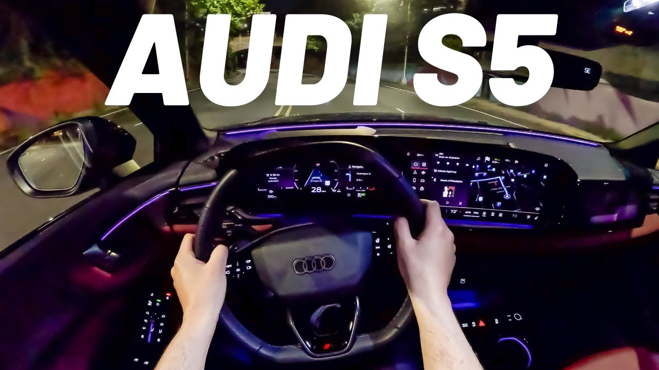 2025 Audi S5 | POV Night Drive