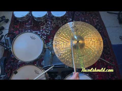 Zildjian K Constantinople CRASH RIDE SUSPENDED 18” THIN at Only 1357 g PERFECT! DARK Sounds Incredible image 7
