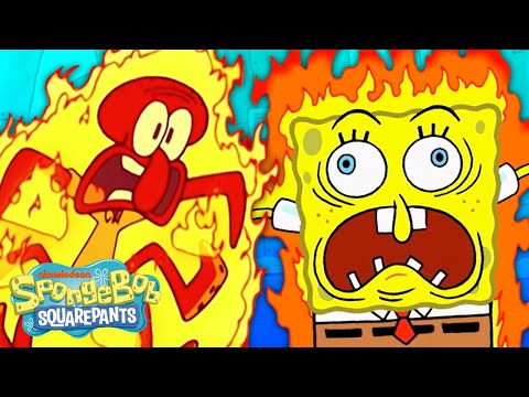 Every Time Someone Catches on Fire ??| スポンジ (Every Time Someone Catches on Fire ? ? | SpongeBob)