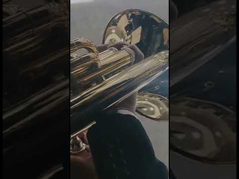 Tocando Bombardino e fazendo baixo natural e baixo profundo CCB Hino 181 Só em Cristo, só em Cristo