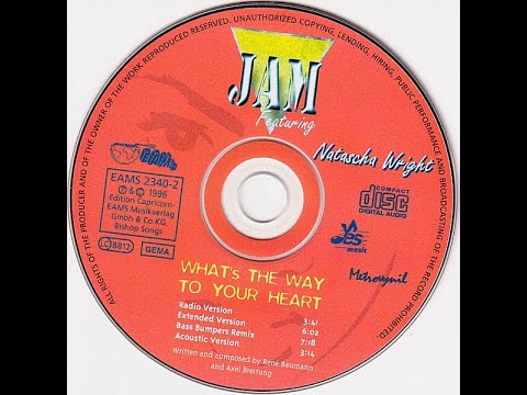 Jam feat. Natascha Wright - What's The Way To Your Heart (Radio Version) [1996, Euro House]