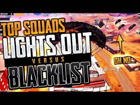 TOP PUBG MOBILE CREW SHOWDOWN: Lights Out vs. Blacklist