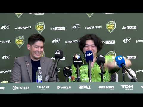 Interview Motomu Sakai - World Darts Championship 2026 - Round 1
