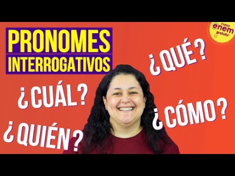 INTERROGATIVE PRONOUNS IN SPANISH | Summary for Enem