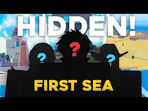 NPCs That 90% of Blox Fruits Players Miss in First Sea!| Roblox Blox fruits!