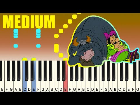 TORERO CAMOMILLO PIANO TUTORIAL + SPARTITO GRATIS - ZECCHINO D'ORO PIANO COVER -