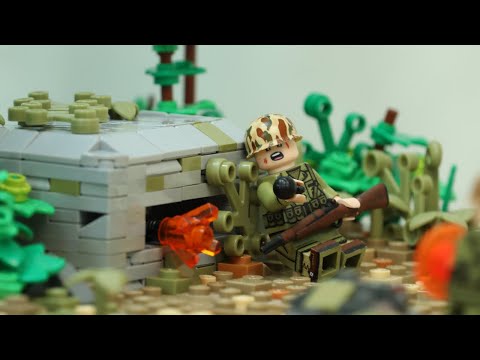 LEGO WW2 Pacific - Battle of Peleliu | A MOC in 4K