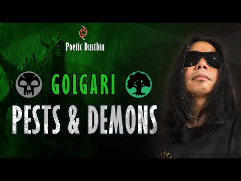 MTG Arena - BO1 Original Standard Golgari Demons and Pests Deck with Daemogoth Titan